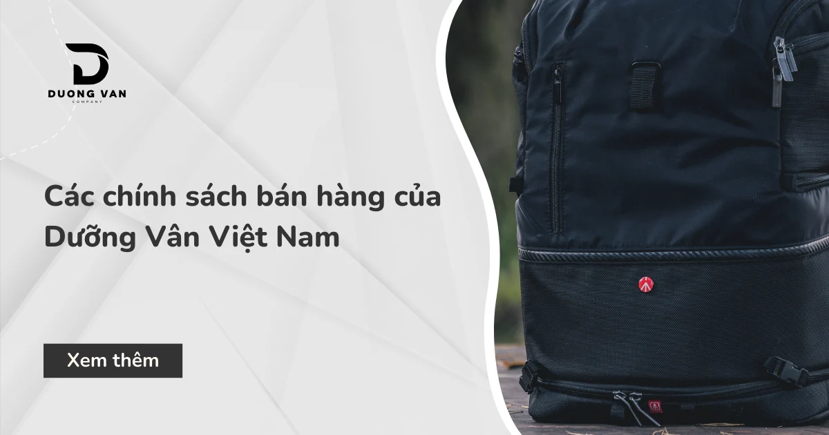 Chính sách bán hàng Dưỡng Vân Việt Nam