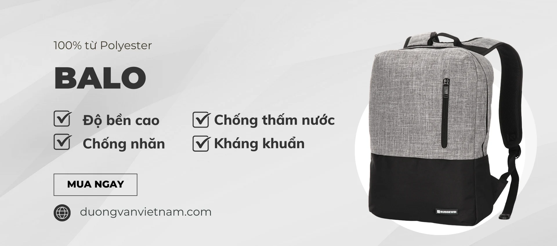 Dưỡng Vân Việt Nam - Chuyên Balo Cao Cấp